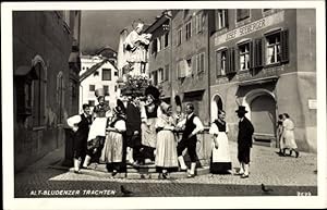 Ansichtskarte / Postkarte Bludenz Vorarlberg Österreich, Alt Bludenzer Trachten