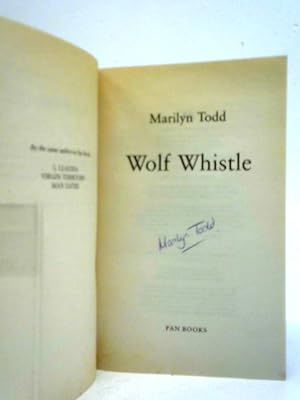 Seller image for Wolf Whistle for sale by World of Rare Books