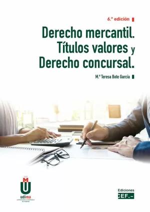 Imagen del vendedor de DERECHO MERCANTIL. TTULOS VALORES Y DERECHO CONCURSAL a la venta por LIBRERIACB