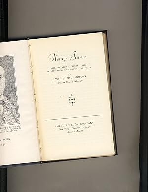 Seller image for Henry James for sale by Richard Lemay
