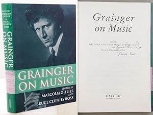 Imagen del vendedor de GRAINGER ON MUSIC. a la venta por Francis Edwards ABA ILAB