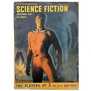 Imagen del vendedor de Astounding Science Fiction, Vol. XLII [42], No. 2, (October 1948) featuring The Players of A (part one); Unite and Conquer; The Hero; School for the Stars; Muten; Tiger Ride; and Endocrinology is Tough a la venta por Memento Mori Fine and Rare Books