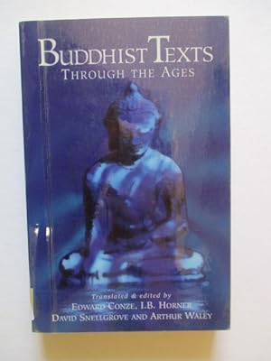 Seller image for Budhist Texts Through the Ages for sale by GREENSLEEVES BOOKS