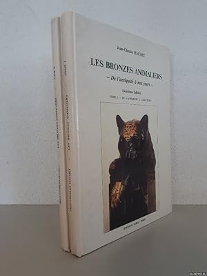 Bild des Verkufers fr Les bronzes animaliers - De l'antiquit  nos jours - (2 volumes) zum Verkauf von Klondyke