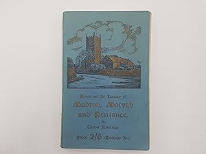 Seller image for Historical Notes on Madron, Morvah, and Penzance. for sale by Roger Collicott Books