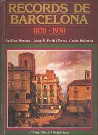 Imagen del vendedor de Records de Barcelona 1870-1930 a la venta por Libros Tobal