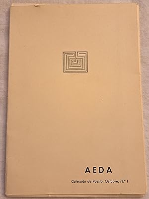 Seller image for AEDA. Coleccin de Poesa n 1 for sale by Aaromadelibros