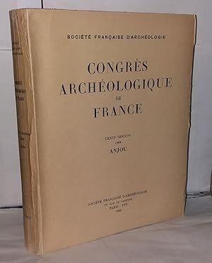 Seller image for Congrs archologique de France Anjou CXXIIe session for sale by Librairie Albert-Etienne