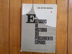 Imagen del vendedor de Estudios de historia del pensamiento espaol. Serie primera : Edad Media. 2a EDICIN AMPLIADA a la venta por Librera Camino Bulnes