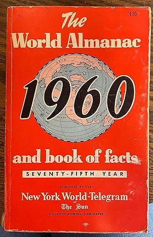 Imagen del vendedor de THE WORLD ALMANAC and Book of Facts (1960) a la venta por Riverow Bookshop