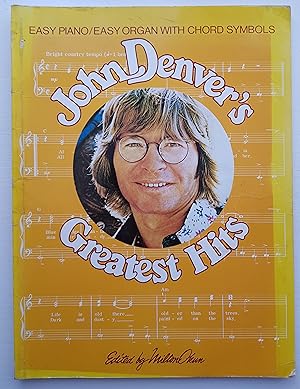 Bild des Verkufers fr John Denver's Greatest Hits zum Verkauf von Warren Books