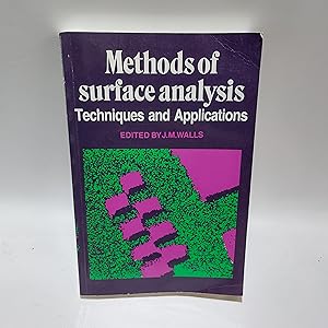 Image du vendeur pour Methods of Surface Analysis: Techniques and Applications mis en vente par Cambridge Rare Books