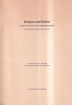 Immagine del venditore per Religion und Kultur venduto da Clivia Mueller