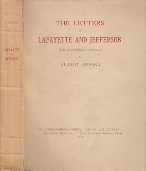 Bild des Verkufers fr The letters of Lafayette and Jefferson zum Verkauf von PRISCA