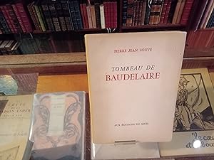 Bild des Verkufers fr Tombeau de Baudelaire zum Verkauf von Librairie FAUGUET