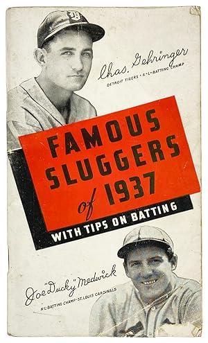 Famous Sluggers of 1937, with Tips on Batting
