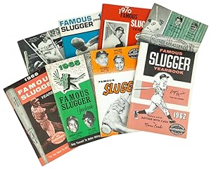 Famous Slugger Year Book 1962, 1963, 1965, 1966, 1969, 1970, 1971, and 1972 [Eight issues]
