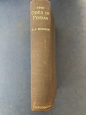 Image du vendeur pour THE ODES OF PINDAR - RENDERED IN ENGLISH VERSE mis en vente par Haddington Rare Books