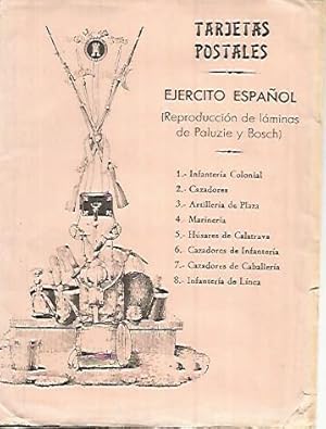 Seller image for POSTAL A0524: Serie Exposicion Memoria Militar de Espaa. Bolsa de tarjetas postales vacia for sale by EL BOLETIN