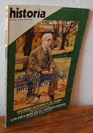 Immagine del venditore per HISTORIA 16. Ao IX, N 96. Azaa el ocaso de un presidente. /Informe: Alfonso X el Sabio./ Los esclavos en el antiguo Egipto. venduto da EL RINCN ESCRITO