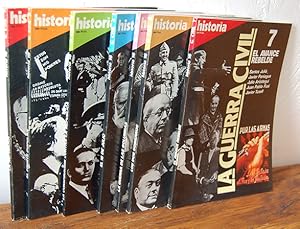 Immagine del venditore per HISTORIA 16. LA GUERRA CIVIL (7 primeros Vol.) 1: La Repblica Esperanzas y decepciones/ 2. El Frente Popular. / 3. La conspiracin contra la Repblica./ 4. El 18 de Julio. La sublevacin, paso a paso./ 5. La Guerra de las Columnas. La vida cotidiana en el verano de 1936. / 6. Los dos gobiernos. Violencia y represin en las dos zonas./ 7. El avance rebelde. venduto da EL RINCN ESCRITO