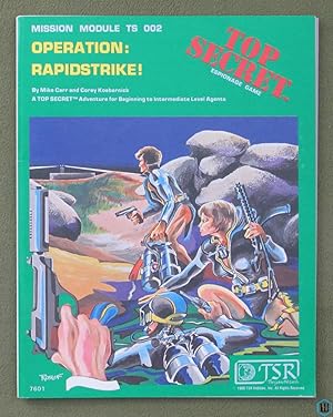 Seller image for Operation Rapidstrike! (Top Secret RPG Module TS002) for sale by Wayne's Books