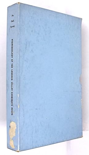 Image du vendeur pour Hydrogeology of the Carbonate Rocks of the Lebanon Vallye, Pennsylvania mis en vente par Firefly Bookstore