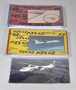 ATR 42 , Interior Color Specification catalog + photographs ( Catalogue de Garniture intérieure +...