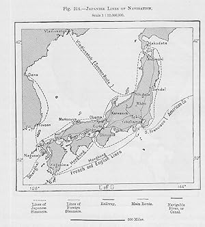 Japanese Lines of navigation,Antique maritime or shipping routes