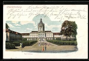 Bild des Verkufers fr Ansichtskarte Berlin-Charlottenburg, Knigliches Schloss zum Verkauf von Bartko-Reher