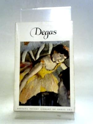 Imagen del vendedor de Edgar-Hilaire-Germain Degas (1834-1917) (Fontana Pocket Library of Great Art ; no.A9) a la venta por World of Rare Books