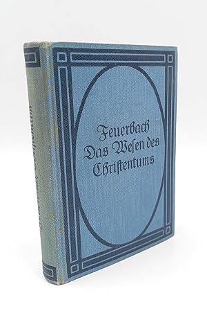 Bild des Verkufers fr Das Wesen des Christentums Kritische Ausgabe (Mit Einleitung und Anmerkungen herausgegeben von Karl Quenzel) zum Verkauf von Antiquariat Smock