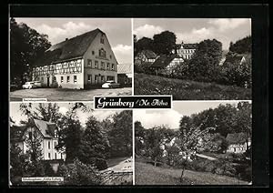 Bild des Verkufers fr Ansichtskarte Grnberg b. Flha, Betriebsgaststtte, Erholungsheim Kthe Kollwitz zum Verkauf von Bartko-Reher