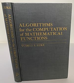 Algorithms for the Computation of Mathematical Functions