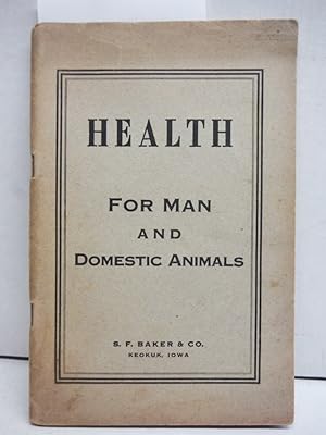 Health For Man And Domestic Animals