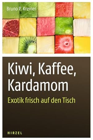 Kiwi, Kaffee, Kardamom Exotik frisch auf den Tisch