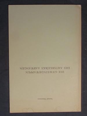 Die Gemeindewappen des Amtsbezirks Aarwangen (Separatdruck aus dem Jahrbuch des Oberaargaus 1966).