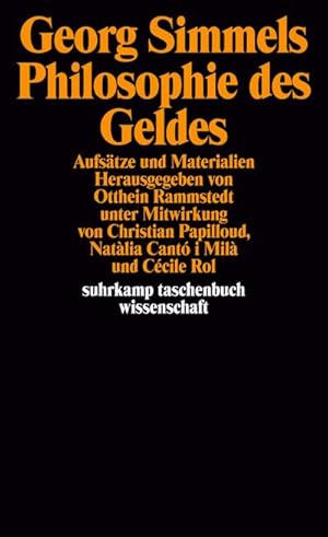 Seller image for Georg Simmels ' Philosophie des Geldes' for sale by BuchWeltWeit Ludwig Meier e.K.