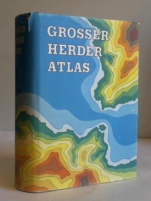 Bild des Verkufers fr Grosser Herder Atlas zum Verkauf von Celler Versandantiquariat