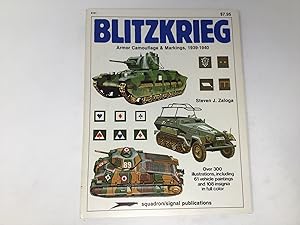 Image du vendeur pour Blitzkrieg: Armor Camouflage & Markings, 1939-1940 (Belgium, France, Germany, Italy, Netherlands, Poland, Soviet Union) - Specials series (6101) mis en vente par Southampton Books