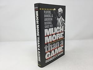 Seller image for Much More Than a Game: Players, Owners, and American Baseball since 1921 for sale by Southampton Books