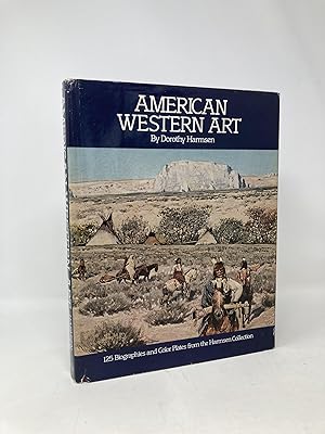 Seller image for American Western Art; a collection of one hundred twenty-five western paintings and sculpture with biographies of the artists for sale by Southampton Books