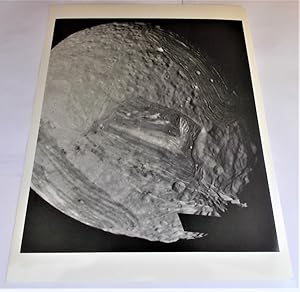 Seller image for Miranda [Uranus] P-29541 January 28, 1986 (NASA - JPL Jet Propulation Laboratory - Photo - Voyager Mission) for sale by Bloomsbury Books