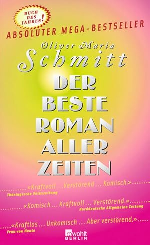 Seller image for Der beste Roman aller Zeiten for sale by Modernes Antiquariat - bodo e.V.
