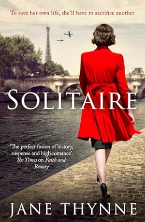 Seller image for Solitaire : A captivating novel of intrigue and survival in wartime Paris for sale by Smartbuy