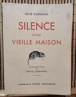 Imagen del vendedor de Silence d'une Vieille Maison -Firmado y dedicado a la venta por Libros de Ultramar Alicante