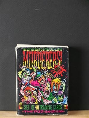 Imagen del vendedor de Incredible True Life Murderers! Trading Cards a la venta por Tree Frog Fine Books and Graphic Arts