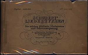 Schubert's Liederzyklen. Die schöne Müllerin, Winterreise und Schwanengesang. In verkleinerter Na...
