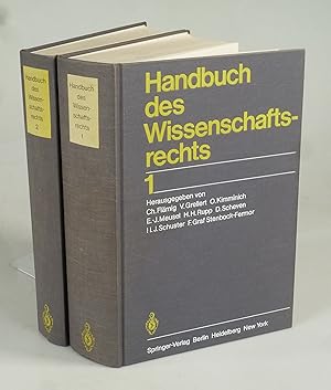 Imagen del vendedor de Handbuch des Wissenschaftsrechts 2 Bnde. a la venta por Antiquariat Dorner