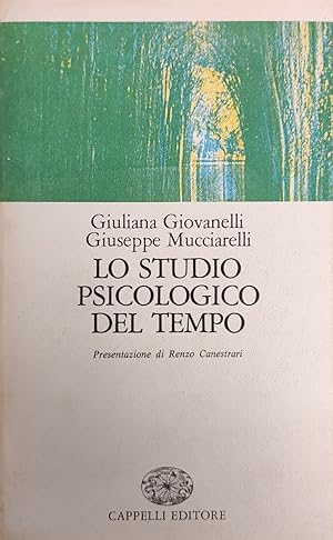 LO STUDIO PSICOLOGICO DEL TEMPO